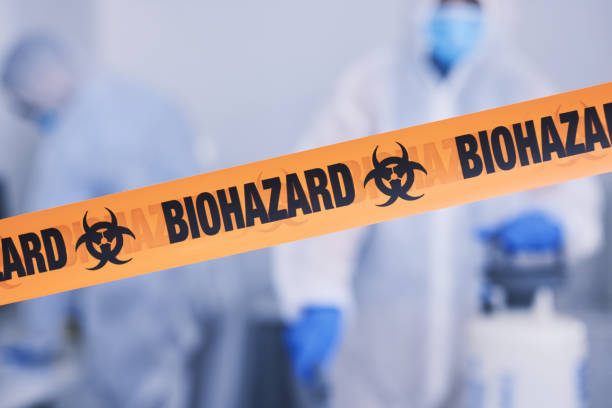 Professional Hoarding Cleanup technician working in Roanoke, IL